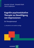 Cover: Kognitiv-psychoedukative Therapie zur Bew&auml;ltigung von Depressionen - Hogrefe