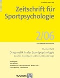 Cover: Zeitschrift f&uuml;r Sportpsychologie - Hogrefe