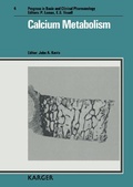 Cover: Progress in Basic and Clinical Pharmacology / Calcium Metabolism - Karger, S