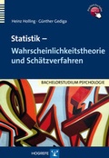 Cover: Statistik - Wahrscheinlichkeitstheorie und Sch&auml;tzverfahren - Hogrefe