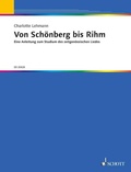 Cover: Von Sch&ouml;nberg bis Rihm - Schott Music