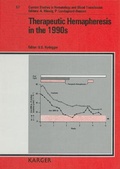 Cover: Current Studies in Hematology and Blood Transfusion. (Formerly: Bibliotheca Haematologica) / Therapeutic Hemapheresis in the 1990s - Karger, S