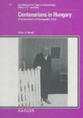 Cover: Interdisciplinary Topics in Gerontology / Centenarians in Hungary - Karger, S