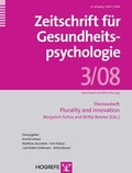 Cover: Zeitschrift f&uuml;r Gesundheitspsychologie - Hogrefe