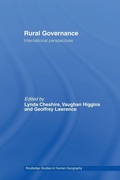 Cover: Rural Governance - Routledge