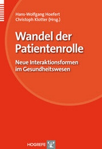 Abbildung von: Wandel der Patientenrolle - Hogrefe