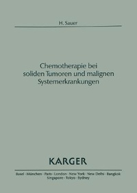 Abbildung von: Chemotherapie bei soliden Tumoren und malignen Systemerkrankungen - Karger, S