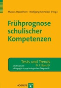 Bild: Frühprognose schulischer Kompetenzen - Hogrefe