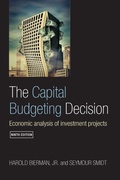 Cover: The Capital Budgeting Decision - Routledge