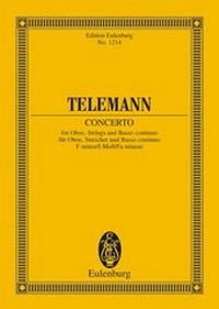 Abbildung von: Concerto f-Moll - Schott Music
