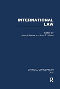 Cover: International Law: v. 3 - Routledge