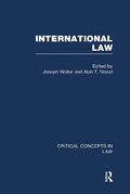 Cover: International Law: v. 4 - Routledge