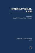 Cover: International Law: v. 1 - Routledge