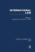 Cover: International Law: v. 5 - Routledge