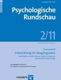 Cover: Entwicklung im S&auml;uglingsalter - Hogrefe