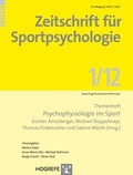 Cover: Themenheft: Psychophysiologie im Sport - Hogrefe