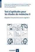 Cover: Test d`aptitudes pour les &eacute;tudes de medicine II - Hogrefe