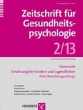 Cover: Ern&auml;hrung bei Kindern und Jugendlichen - Hogrefe