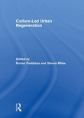 Cover: Culture-Led Urban Regeneration - Routledge