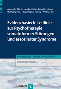 Abbildung von: Evidenzbasierte Leitlinie zur Psychotherapie somatoformer Störungen und assoziierter Syndrome - Hogrefe
