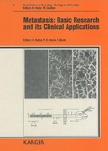 Cover: Beitr&auml;ge zur Onkologie /Contributions to Oncology / Metastis: Basic Research and Its Clinical Application - Karger, S