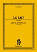 Cover: Singet dem Herrn ein neues Lied - Schott Music