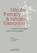 Cover: Nitrate Therapy and Nitrate Tolerance - Karger, S