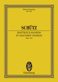 Enlarge image Cover: Matthäus-Passion - Schott Music