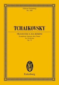 Enlarge image Cover: Francesca da Rimini - Schott Music
