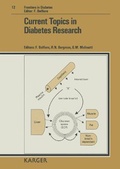 Cover: Frontiers in Diabetes / Current Topics in Diabetes Research - Karger, S