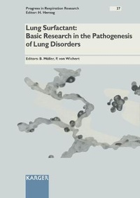 Enlarge image Cover: Progress in Respiratory Research / Lung Surfactant: Basic Research in the Pathogenesis of Lung Disorders - Karger, S