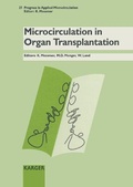 Cover: Progress in Applied Microcirculation / Microcirculation in Organ Transplantation - Karger, S