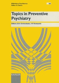 Abbildung von: Bibliotheca Psychiatrica / Topics in Preventive Psychiatry - Karger, S