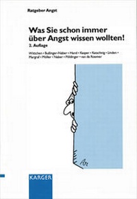 Enlarge image Cover: Ratgeber Angst - S. Karger