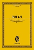 Cover: Violinkonzert Nr. 1 g-Moll - Schott Music