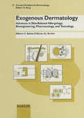 Cover: Current Problems in Dermatology / Exogenous Dermatology - Karger, S