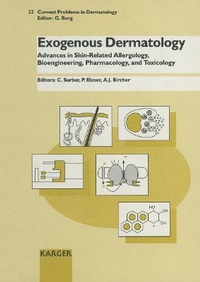 Enlarge image Cover: Current Problems in Dermatology / Exogenous Dermatology - Karger, S