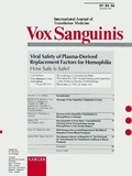 Cover: Viral Safety of Plasma-Derived Replacement Factors for Hemophilia - Karger, S