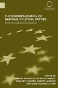 Cover: The Europeanization of National Political Parties - Routledge