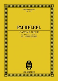 Enlarge image Cover: Canon e Gigue - Schott Music