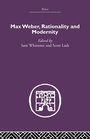 Cover: Max Weber, Rationality and Modernity - Routledge