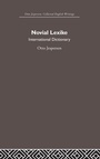Cover: Novial Lexike - Routledge