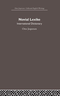 Enlarge image Cover: Novial Lexike - Routledge