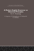 Cover: A Modern English Grammar on Historical Principles - Routledge