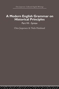 Cover: A Modern English Grammar on Historical Principles - Routledge