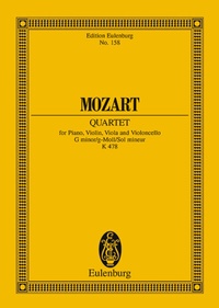 Abbildung von: Klavierquartett g-Moll - Schott Music