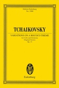Cover: Variationen &uuml;ber ein Rokoko-Thema f&uuml;r Violoncello und Orchester - Schott Music