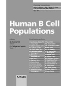 Cover: Chemical Immunology and Allergy. (Formerly: Progress in Allergy /Fortschritte... / Human B Cell Populations - Karger, S