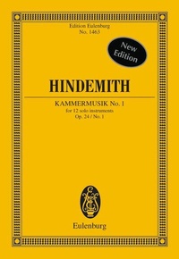 Abbildung von: Kammermusik No. 1 - Schott Music