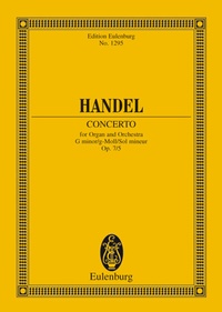Abbildung von: Orgel-Konzert Nr. 11 g-Moll - Schott Music